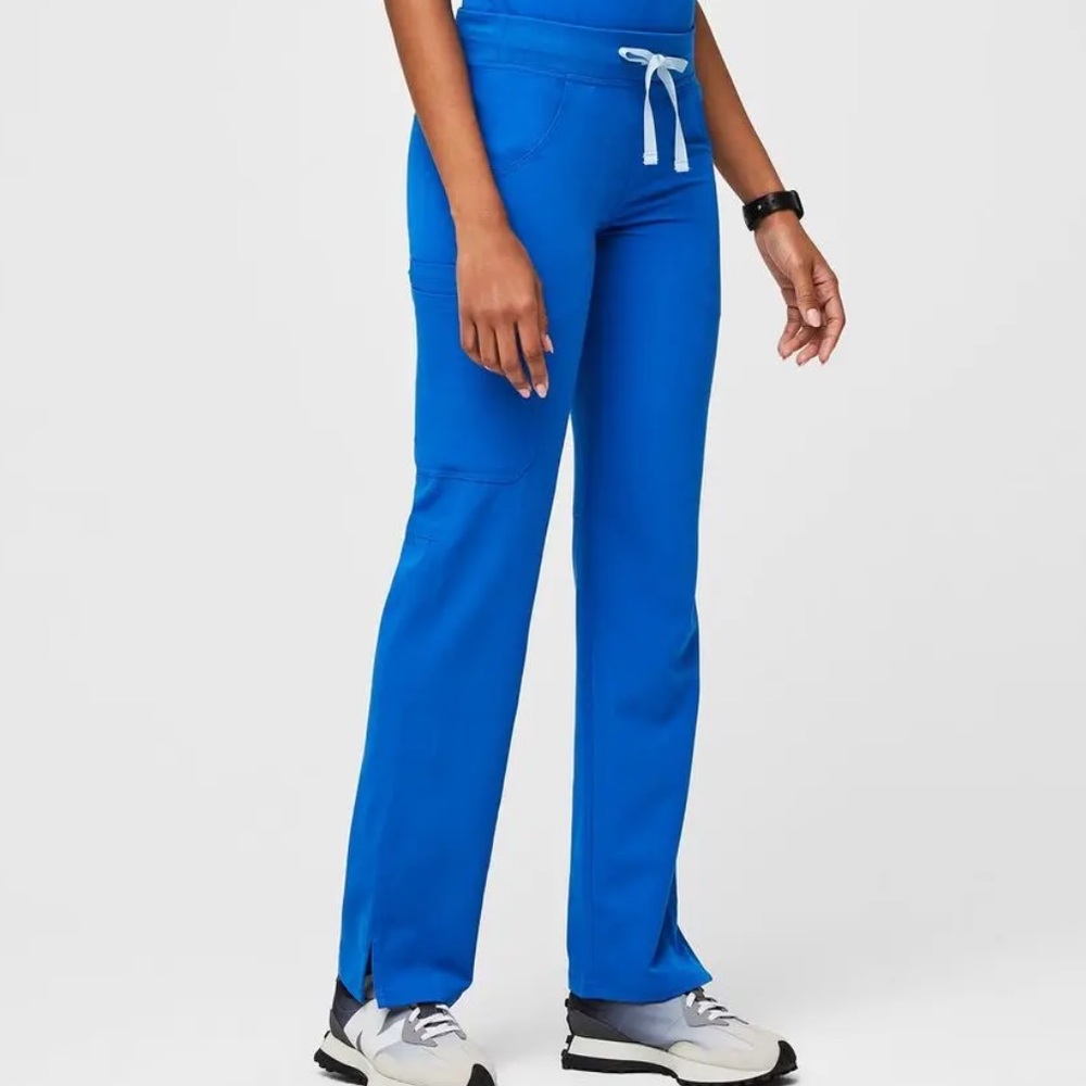 Kade Cargo Scrub Pants Petite XS Royal Blue Pants